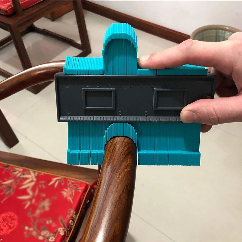 

Shape Contour Gauge Duplicator Profile Measuring Tool Contour Duplication Gauge Contour Template Plastic Contour Copy Duplicator