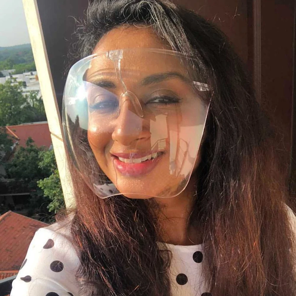 Oversized Faceshield Protective Glasses Goggles Men Women Anti-Spray Mask Protective Anti-Fogging Safety Sunglasses_voghion.com