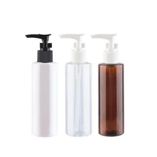 200 мл X 30 пустой прозрачный штыковый насос лосьон пластиковый контейнер для крема ПЭТ бутылочка для косметических кремов шампунь диспенсер бутылки