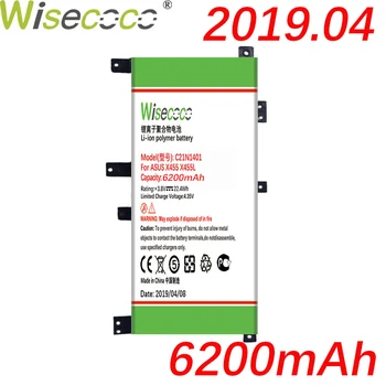 

Wisecoco C21N1401 6200mAh Battery With Frame For ASUS X455LD X455DG X455LF X455LF X455LJ A556U Y483L Y483LD W419 Battery Replace