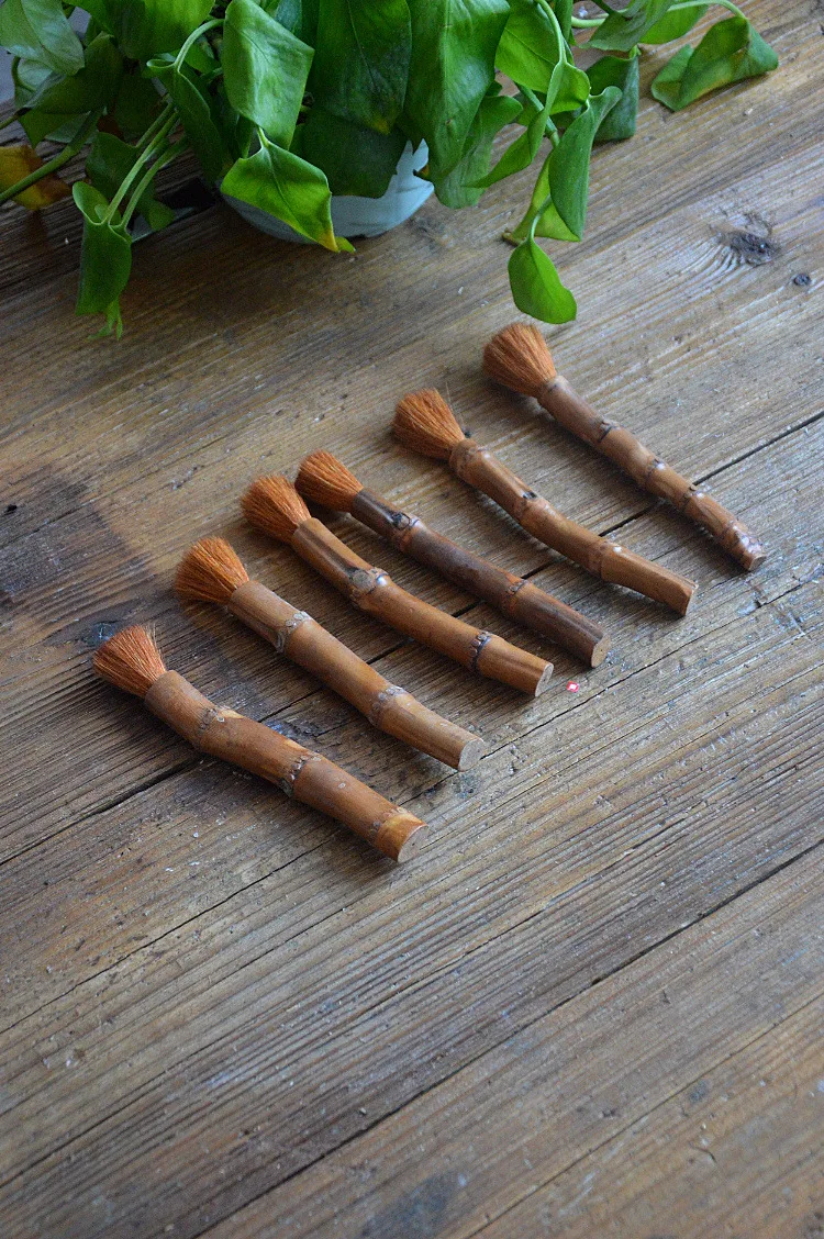 Kung Fu Tea Set Accessories Tea Ceremony with Zero Tea Ceremony Liujunzi Bamboo Tea Spoon cha chan Teaspoon Can Add Logo