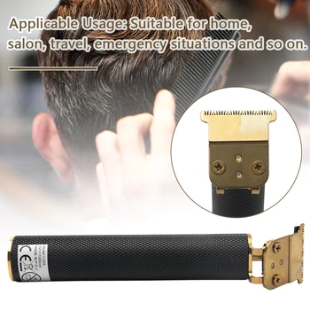 

Men Women Home T Shape DIY T8 USB Rechargeable Salon Styling Tools Clipper Machine Handheld With Calipers Cordless Hair Trimmer