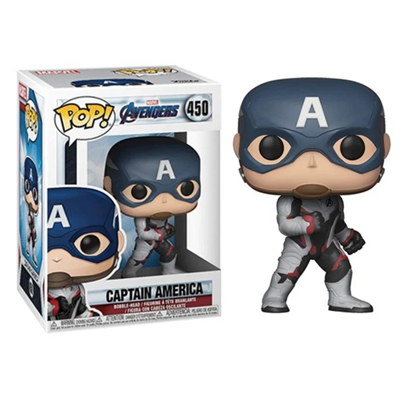 FUNKO POP Мстители Капитан Америка Фигурки коллекционные модели игрушки на Рождество подарки на день рождения