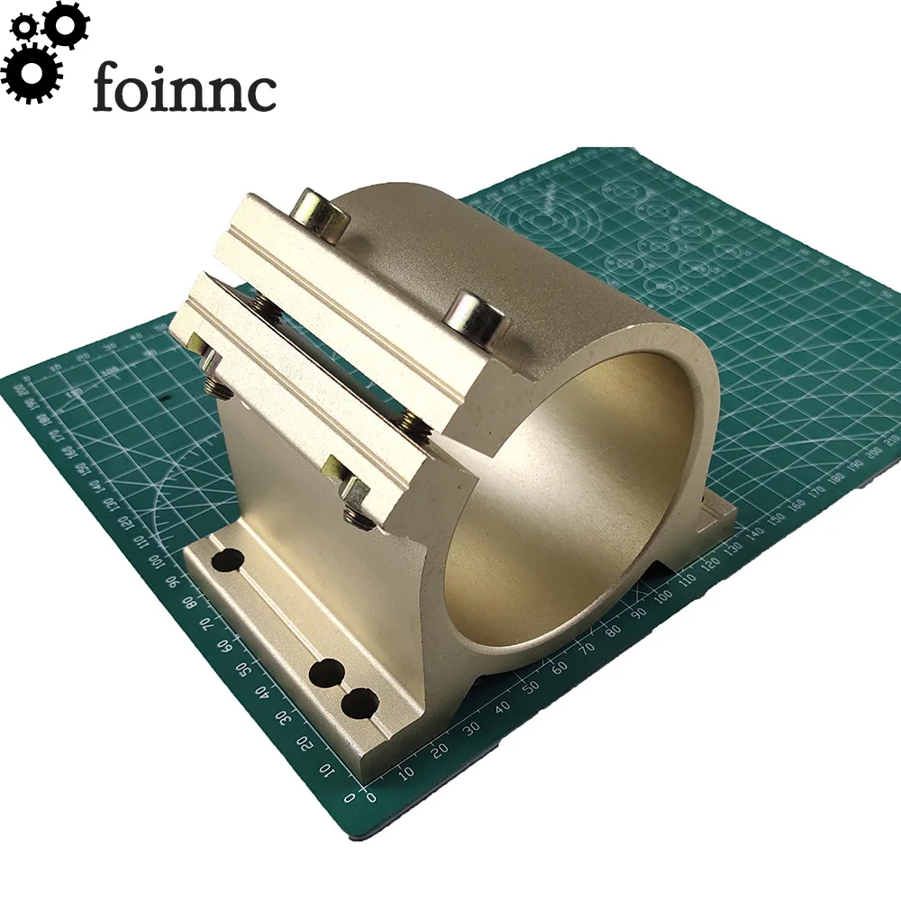 

80MM CNC spindle fixture mounting bracket CNC spindle motor fixture 0.8KW 1.5KW milling cutter engraving machine spindle