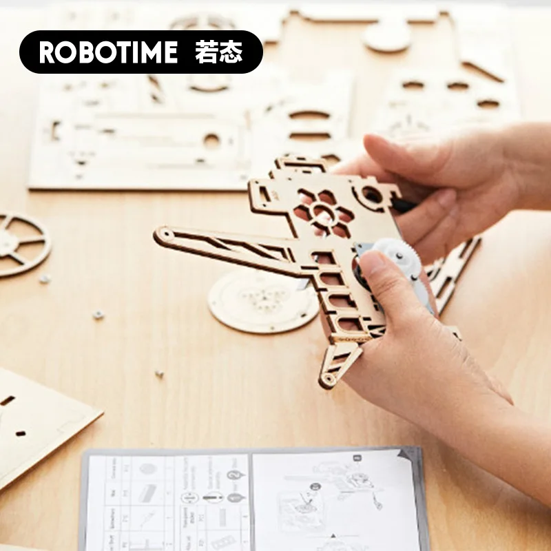 

SOURCE Robotime If Guest Old-Fashioned Projector Retro 3D Jigsaw Puzzle Wood Model Creative Gift Decoration