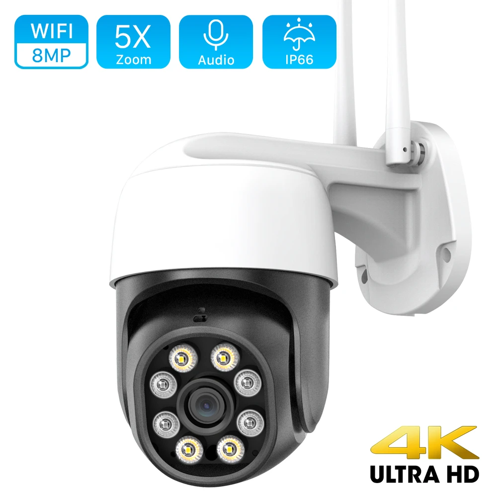 AI Human Auto Tracking 2MP HD IP Camera IR Night Vision Wireless Wifi Black AI Human Auto Tracking 2MP HD IP Camera IR Night Vision Wireless Wifi Black