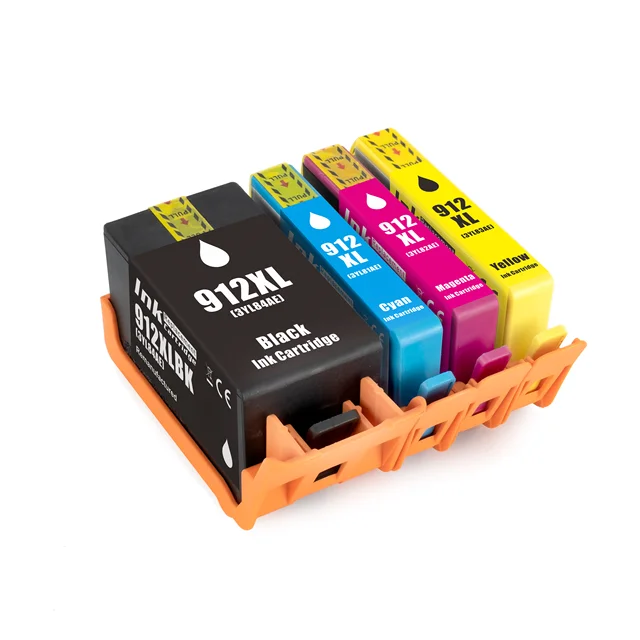 912 912XL Compatibele Inkt Cartridge Voor Hp Officejet Pro  8020/8022/8023/8024/8025/8026/8028/8035 E Serie Printer Met Nieuwe Chip|Ink  Cartridges| - AliExpress