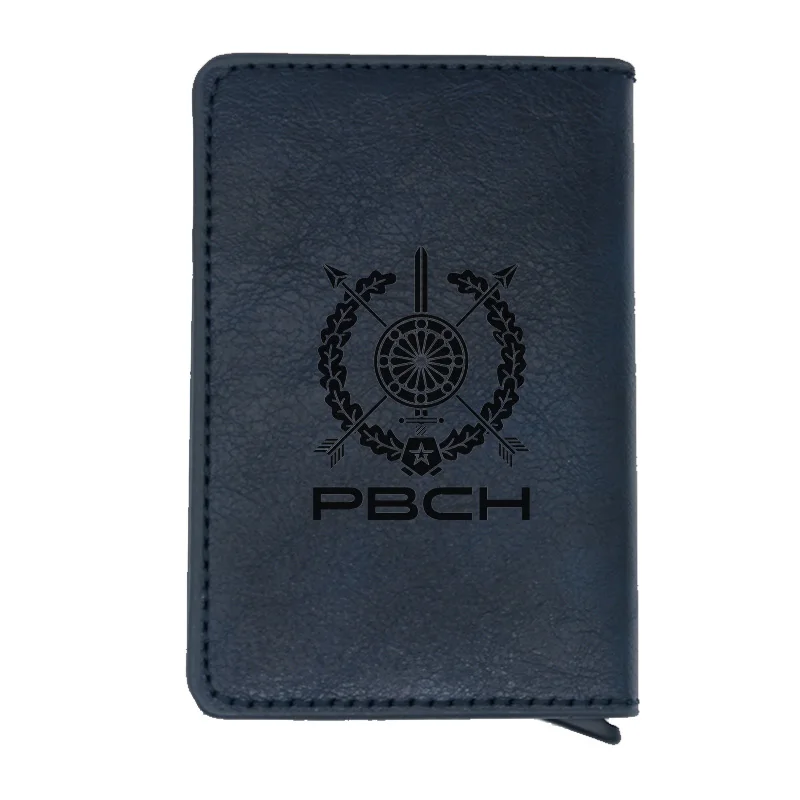 Спецназ СССР PBCH rfid Бумажник для карт, Винтажный Мужской Женский кожаный чехол Rocket Force, зажимы для денег, кошелек для карт, держатель для денег