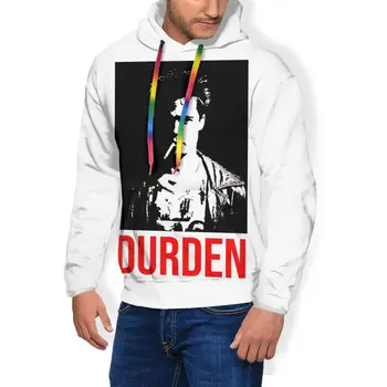 

Tyler Durden Hoodie Tyler Durden Hoodies Purple Long Pullover Hoodie Polyester Outdoor Men XXL Warm Hoodies