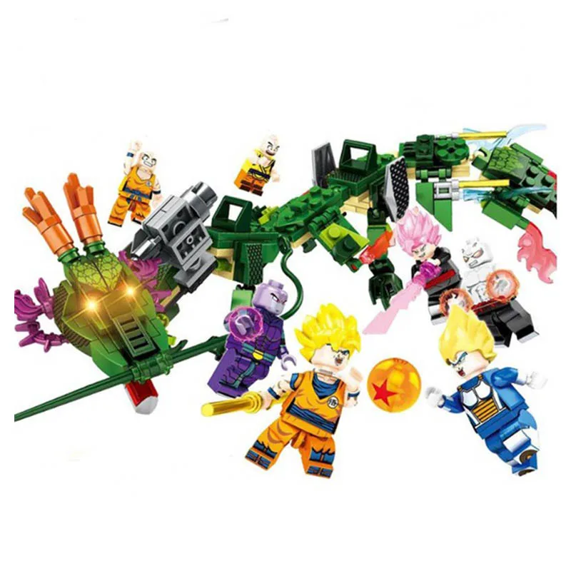 

New Dragon Comics Ball Son Goku Super Saiyan Chaos Building Blocks Bricks Classic Model Kids Toys Compatible With Legoinglys