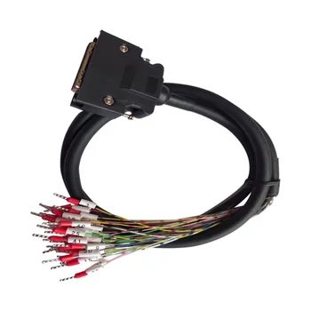 

servo motor 50 pin connector I/O cable for panasonic A5 A6 drive X4 plug mitsubishi J3 J4 JE CN1 connector Yaskawa Delta servo