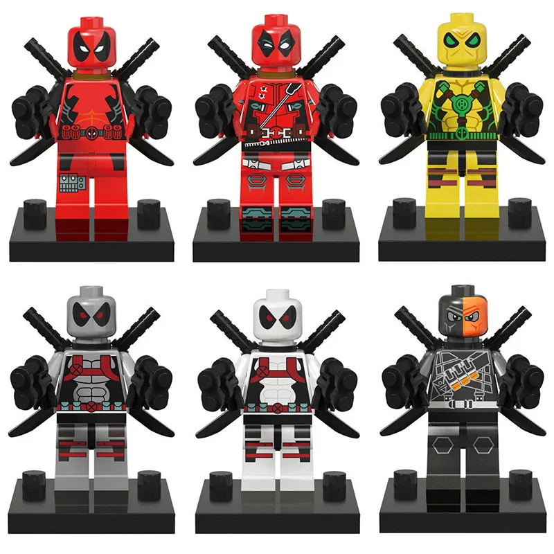 

5CM Building Blocks Deadpool Marvel Super Heroes The Avengers Models Building Block Figure Sets Toys Gifts for Children