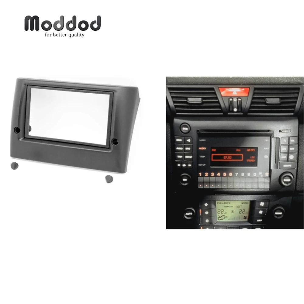 Двойной Din фасции для FIAT Stilo радио CD DVD стерео панель приборной панели Установка отделка комплект рамка пластина рамка