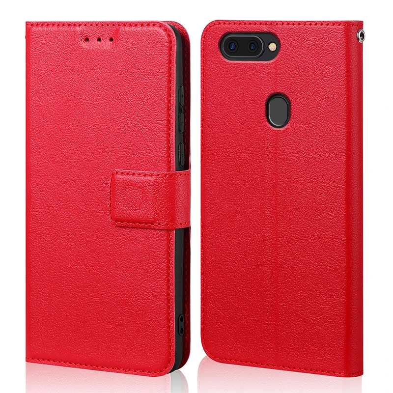Case Wallet Flip Leather & silicone back Skin stand for OPPO R11S Plus cover phone funda pouch bag
