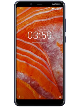 Перейти на Алиэкспресс и купить Nokia phone 3,1 Plus, синий цвет (синий), 32 Гб встроенной памяти, 3 Гб оперативной памяти, две sim-карты, экран 6 дюймDu