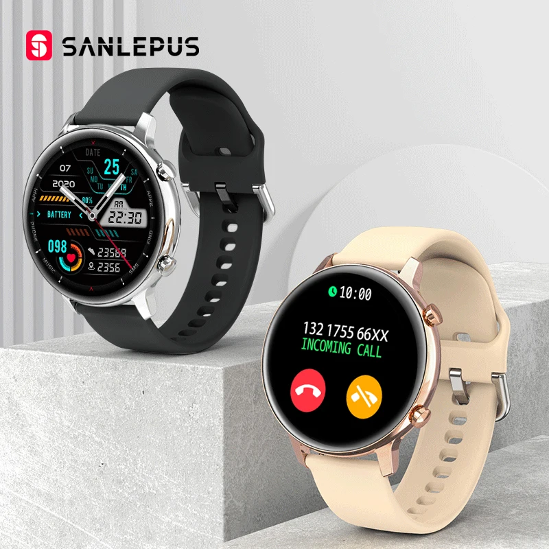 2021 SANLEPUS Smart Watch Dial Call MP3 Music Smartwatch Men Women Waterproof Watches Fitness Bracelet For Android Apple