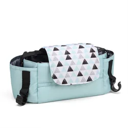 Sac de poussette de bébé 34*15*13CM, sac à couches de grande capacité pour maman, sac de voyage suspendu, sac de maman, landau Buggy porte bouteille 