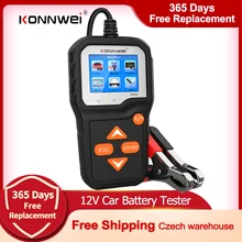KONNWEI KW650 Car Battery Tester For 6V/12V Analyzer 100 to 2000 CCA Car Quick Cranking Charging Tester Battery Tool