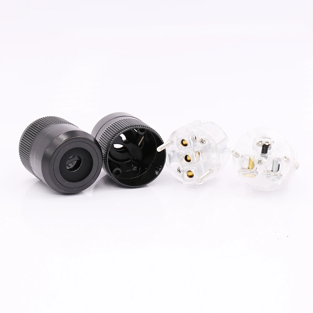 de alimentação audiophile diy cabo de alimentação plug alta fidelidade
