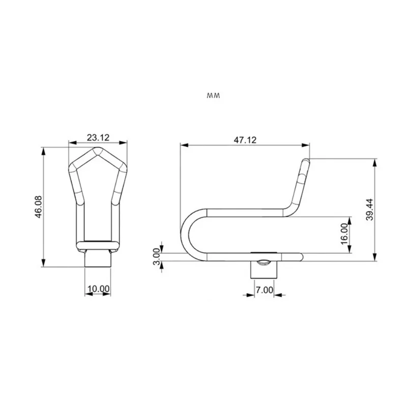 Мотоциклетный крюк сумка для багажа вешалка для самокат Xiaomi Алюминиевый шлем из сплава коготь крюк бутылка держатель для переноски Мото Аксессуары