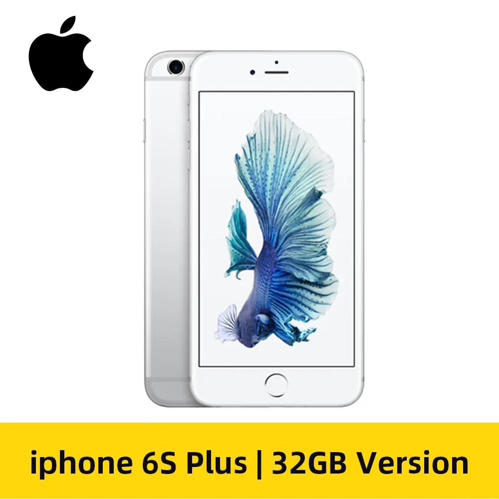 Original Apple iPhone 6S Plus Smartphone 16/32/64/128GB ROM 5.5 inch 1080P 12.0 MP Camera 4G LTE Used Mobile phone - Цвет: 32GB Silver