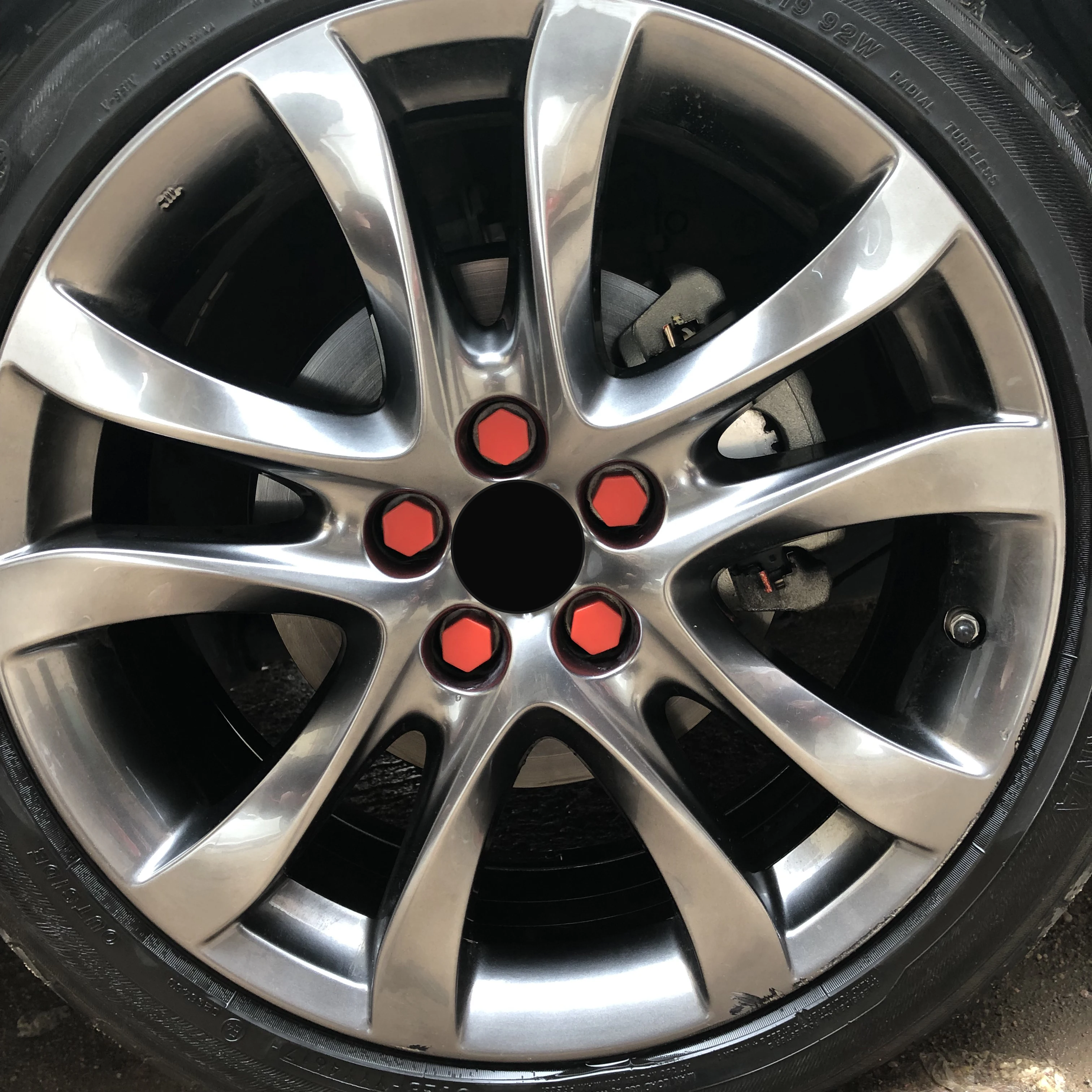 Bulloni Ruota Auto Protezione Cap Per Alfa Romeo Giulia Stelvio Mito Giulietta Tonale Alfa 4C Disco Volante Gloria