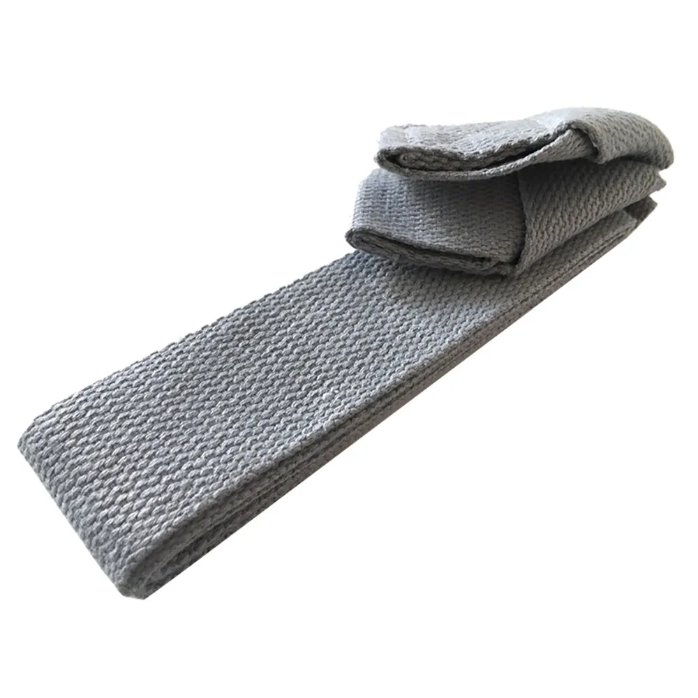 Плечевой ремень для переноски коврика для йоги, регулируемый спортивный ремень для ношения на плече, эластичный пояс для занятий йогой# Z - Цвет: Серый
