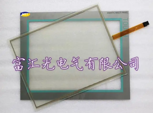Touch Screen Digitizer for 6AV6644-5AB10-1BS0 6AV6 644-5AB10-1BS0 MP377 15\ TOUCH Touch Panel Glass with Overlay (protect film)