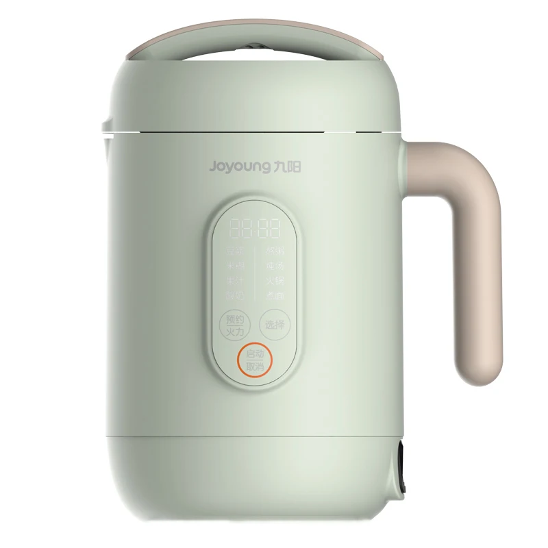 Green Joyoung DJ06E-A2Q прибор для приготовления соевого молока 220 В Бытовая мини-плита многофункциональный пищевой блендер удобный горячий горшок миксер - Цвет: Green