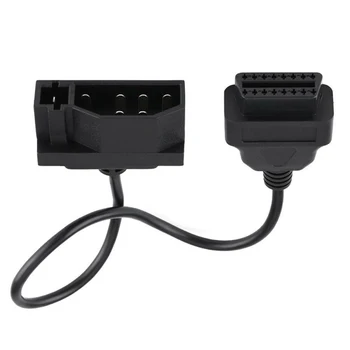 

Freeshipping Hotsale 7 Pin To 16 Pin OBD2 Diagnostic Scanner Adapter Cable For Ford Female Interface Car Accessories