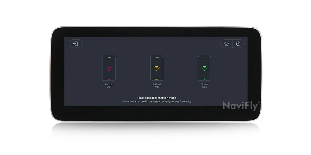 NaviFly 10,2" ips экран 8 ядерный Android 9,0 автомобильный gps-навигатор плеер для Mercedes Benz C Class W205- NTG5.0 с WIF