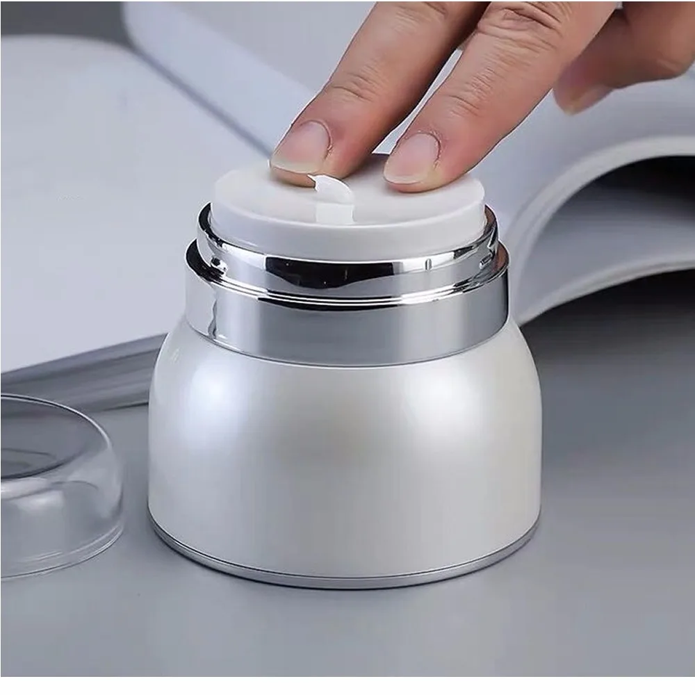 Download 1pcs Cosmetic Jar Empty Acrylic Cream Cans Vacuum Bottle Press Cream Jar Sample Vials Airless Cosmetic Container 30g Wholesale Refillable Bottles Aliexpress