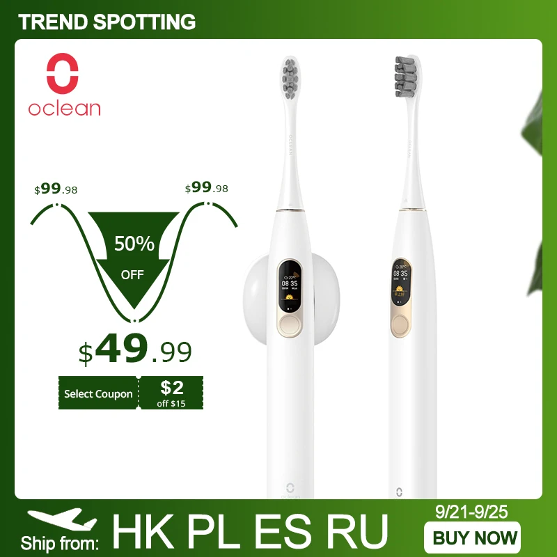 Global Version Oclean X Sonic Electric Toothbrush Color LCD Touch Screen IPX7 4 Brush Modes Fast Charge 30 days Tooth Brush Global Version Oclean X Sonic Electric Toothbrush Color LCD Touch Screen IPX7 4 Brush Modes Fast Charge 30 days Tooth Brush