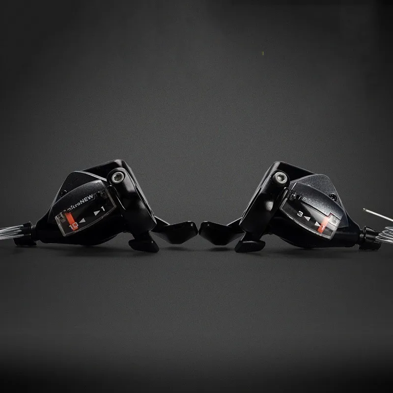 Fahrrad Twist Shifter 3x7 Gang - MTB Schalthebel Mit Anti-Rutsch-Griff