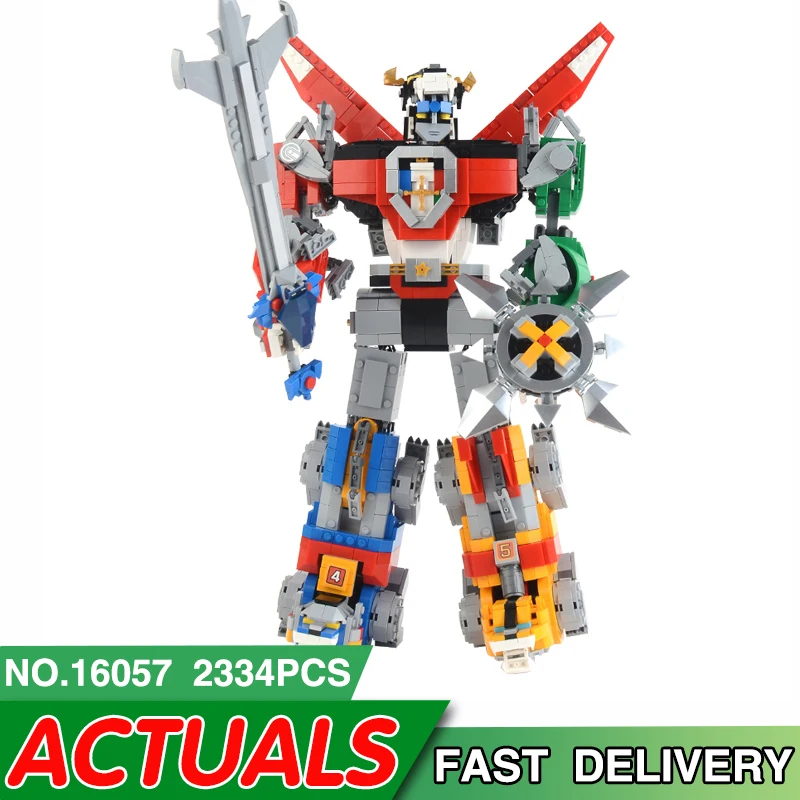 

LegoDES Ideas Compatible with 21311 Voltron Defender of The Universe Model Building Block Bricks Educational Toys For Kids Gifts