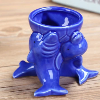 

Office Planter Cartoon Plants Small Dolphin Succulents Garden Decor Container Crafts Bonsai Desktop Flower Pot Home Ceramic