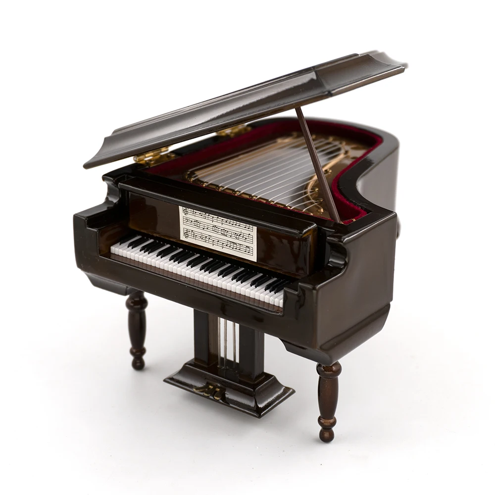 Miniatur Konzertflügel aus Holz Mini Musikinstrument