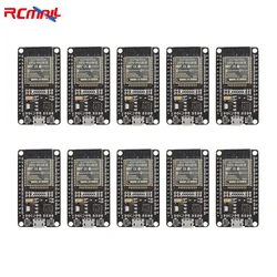 Carte de développement ESP32, 10 pièces, Module IoT double cœur, WiFi sans fil et Bluetooth, compatible avec la Version de pilote CH9102 