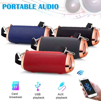 

Portable Wirless Communication Speaker Triangular Outdoor Speakers with Strap for Camping Hiking JR Deals