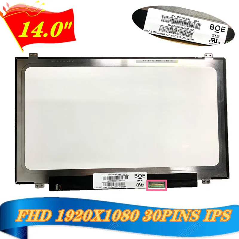Tela Lcd para Laptop Lenovo Tela Lcd para Lenovo L440 T440 B140han01.0 Nv140fhm-n41 31 N140hce-eaa Ips 1920×1080 14 em