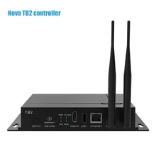 Nova – contrôleur synchrone et asymétrique TB2, carte d'envoi couleur, lecteur multimédia