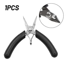 

Stainless Steel & PVC Round Nose End Cutting Jewelry Pliers DIY Equipment Plier Fit Handcraft Beadwork Repair Pointed Nose Plier
