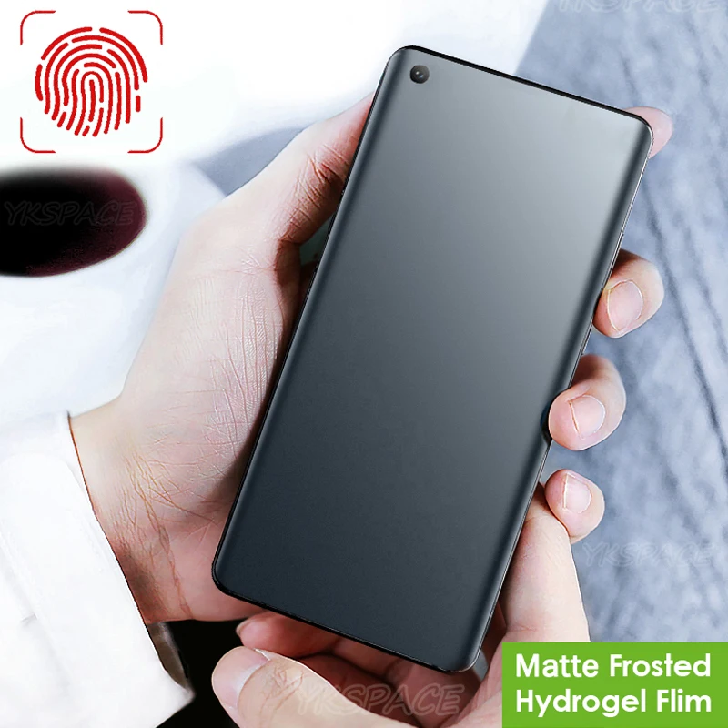Полностью матовая Гидрогелевая пленка для Xiaomi Mi 11 10T Ultra CC9E CC9 Note 10 Pro Lite Мягкая