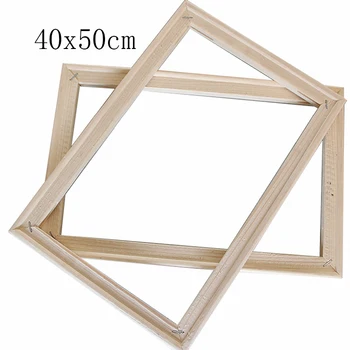 

40*50 cm Wooden Frame DIY Picture Frames Art Suitable for Home Decor painting Digital Oil Painting Diamond Paintings