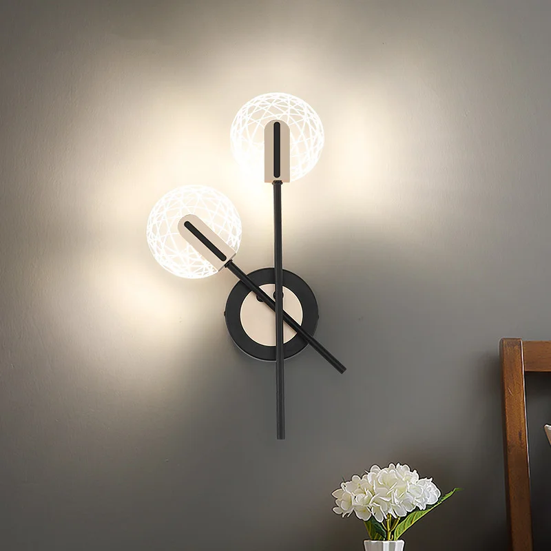 

Changeable Personality Rotating Wall Lamp LED 8W Nordic Creative Decoration Sconce Light for Living Room Bedroom Bedside Table