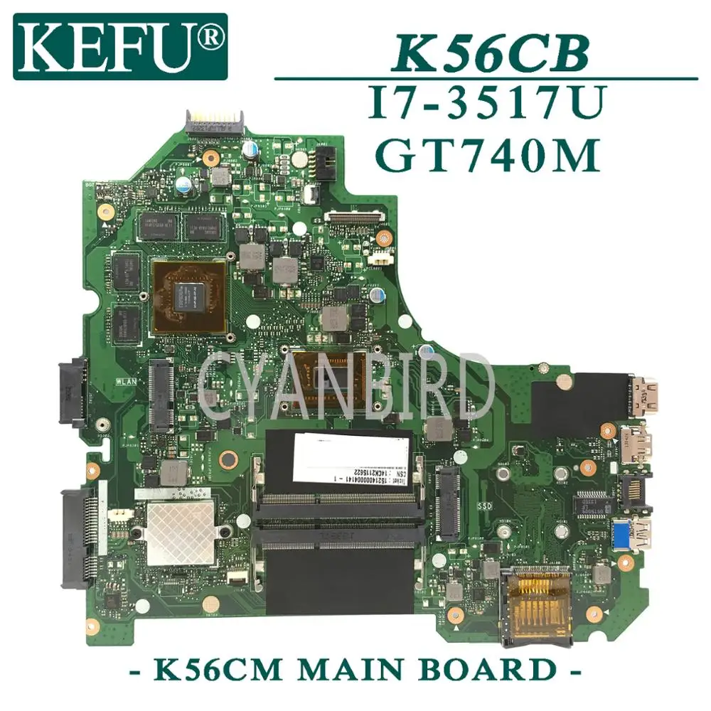 Оригинальный телефон KEFU K56CM модель K56CB S550CB S550CM S550C K56C стандартная материнская
