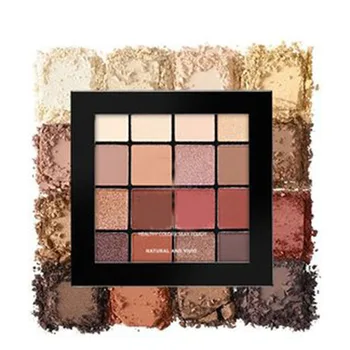 

16 Colors Eyeshadow Makeup Pallete Matte Shimmery Long Lasting Silky Powder Makeup Set KG66