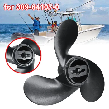 

2.2-3.3HP Black 3 Blades 7.4 x 5.7 Marine Propeller Aluminum Alloy For 309-64107-0 Nissan Tohatsu Evinrude Johnson R Rotation