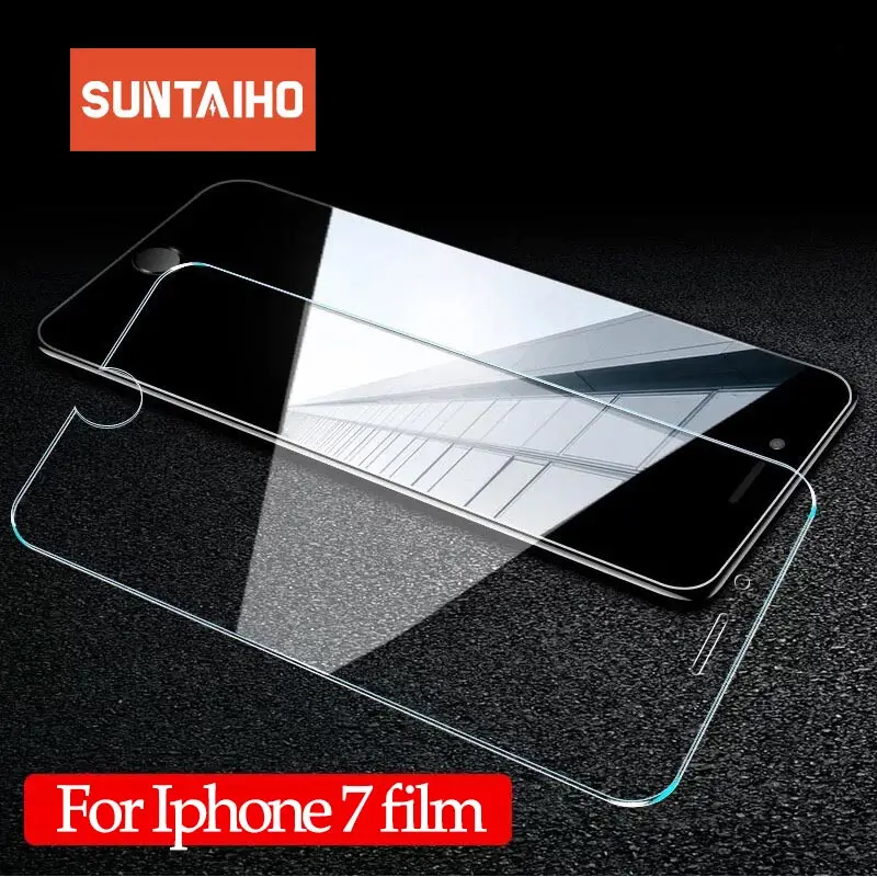 Защитное стекло Suntaiho закаленное для iPhone X XS MAX XR 7 8 6 plus 9H 2.5D Премиум Защитная пленка