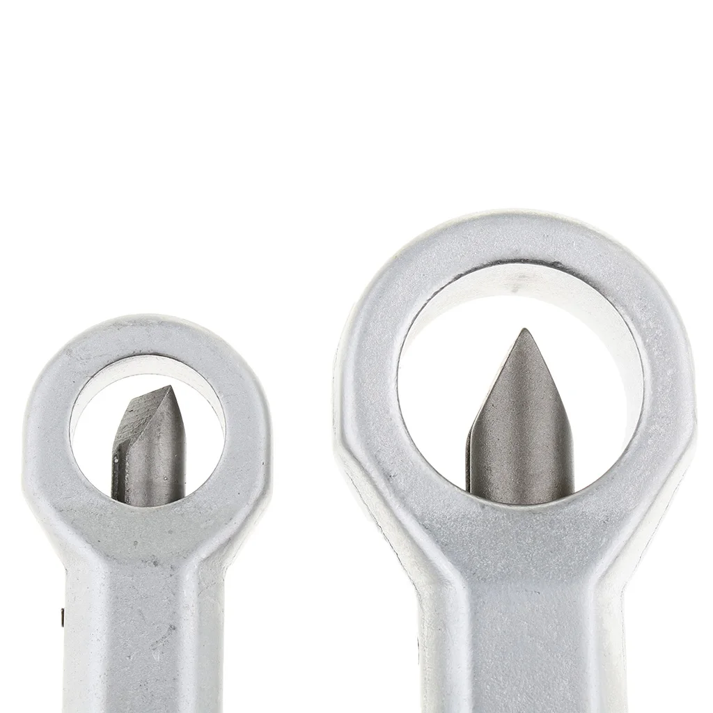 2PCS Set Nut Splitter Cracker Remover Cutter, Hardened steel cutters and forged grips for strength and durability